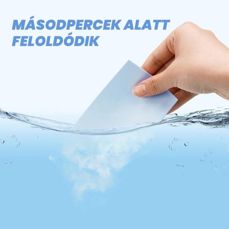 Másodpercek alatt feloldódik Clean Sheet Revolution mosólap