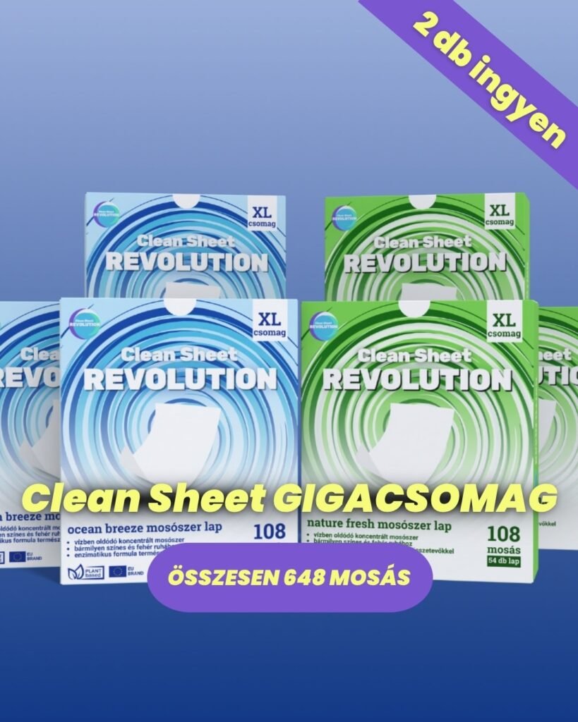 Clean Sheet Revolution mosólap Gigacsomag