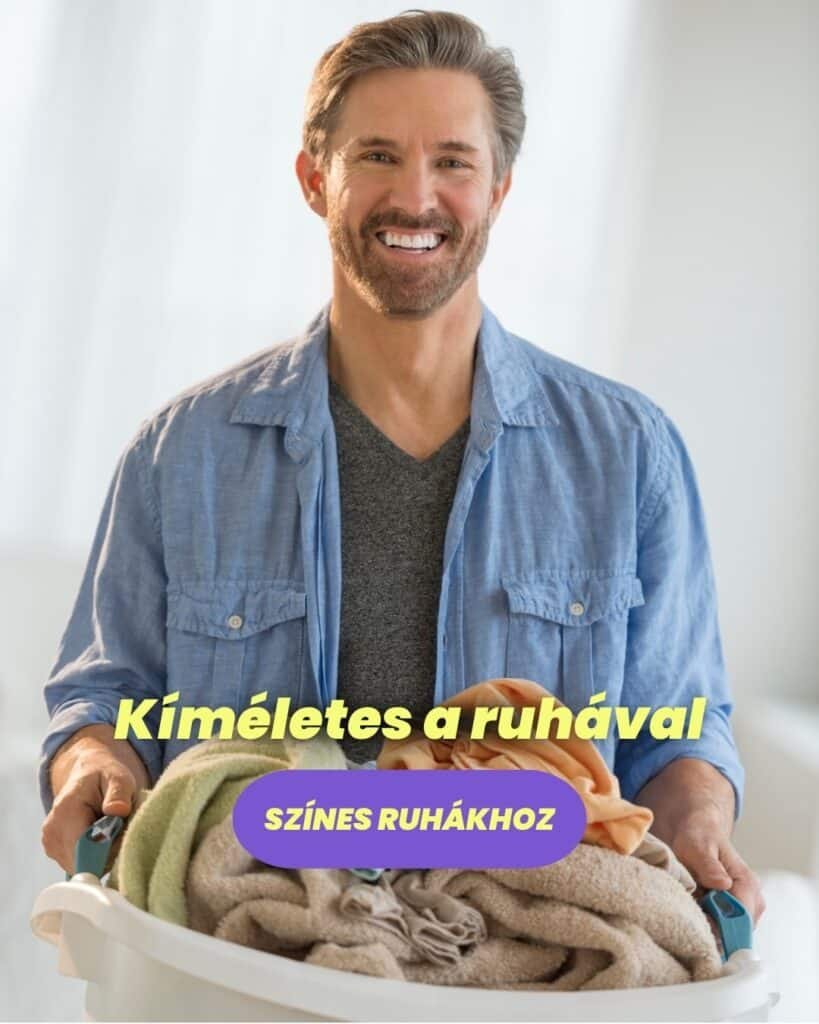 Clean Sheet mosólap színes ruhákhoz